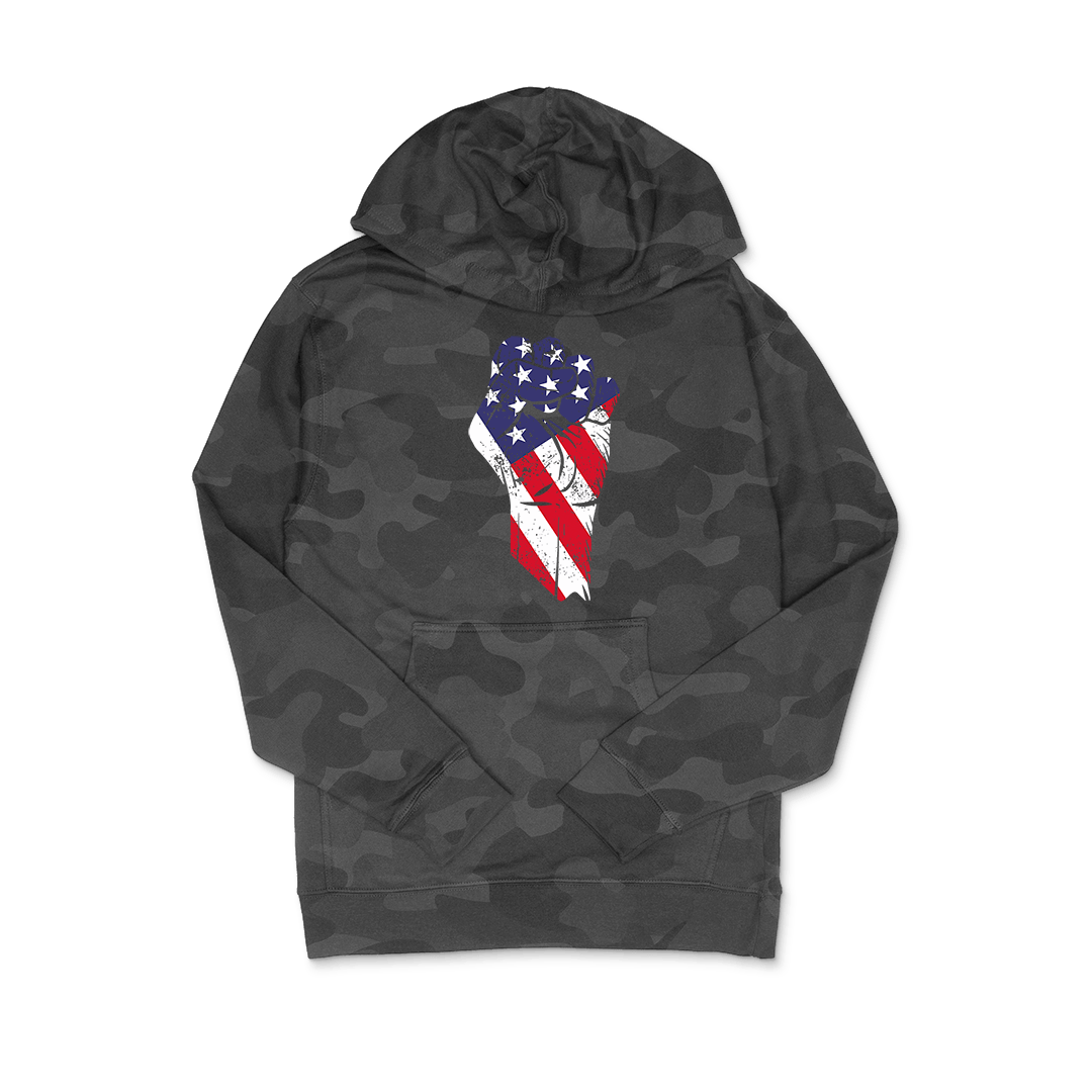 Triple Nikel Raise The Flag Patriotic Hoodie