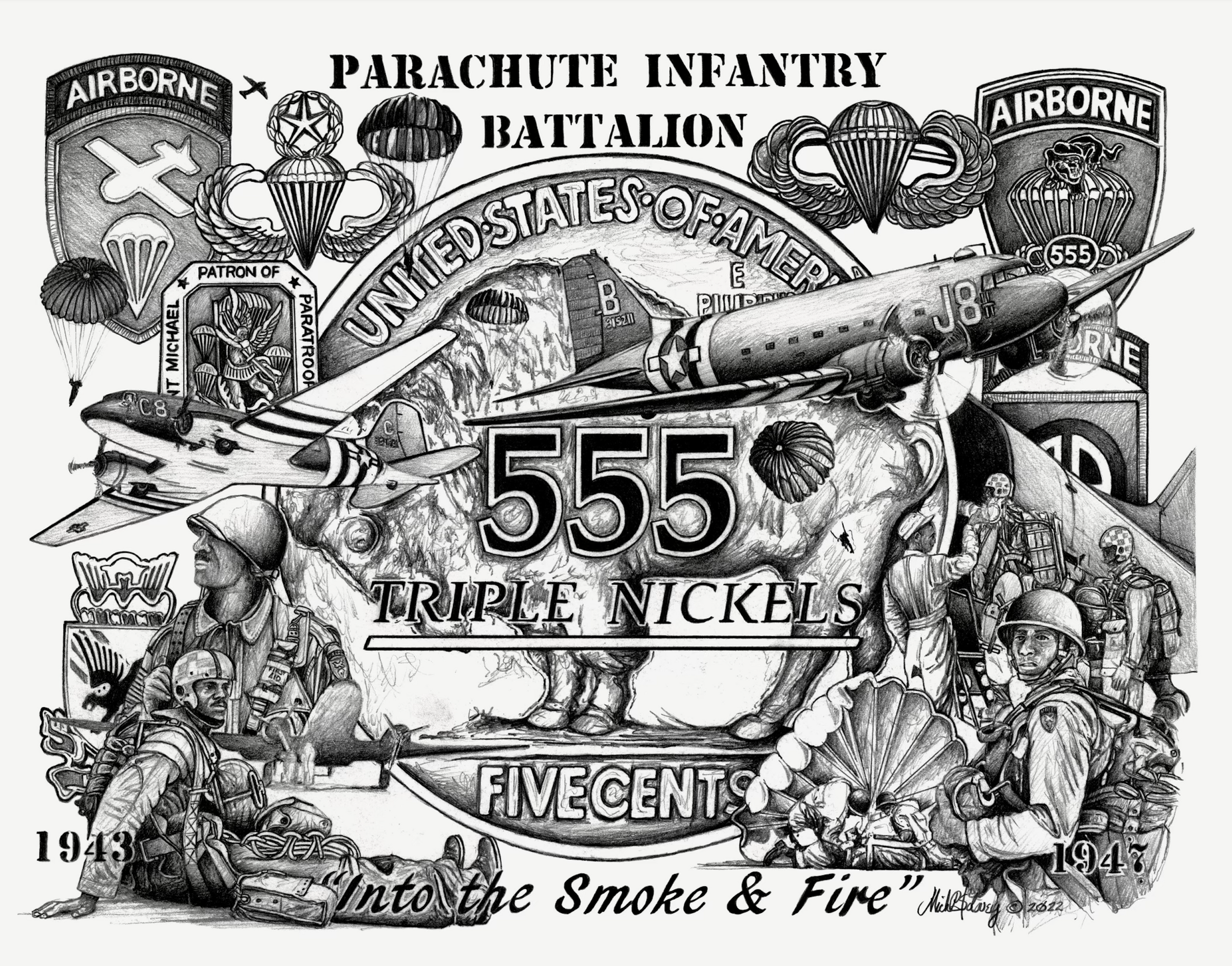 Parachute Infantry Battalion logo