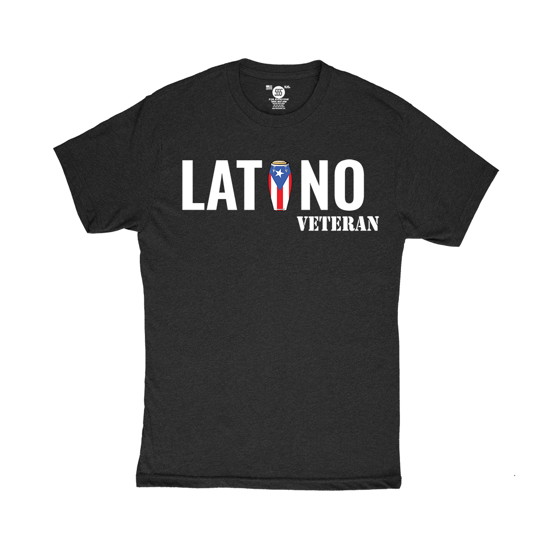 Triple Nikel Puerto Rican Latino Pride Veteran