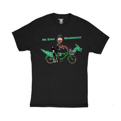Jake Zweig "Mmmmkkkaaaayyy" Graphic Tee by Triple Nikel