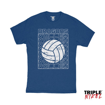 Long Creek Booster Club UNISEX Volleyball Tee