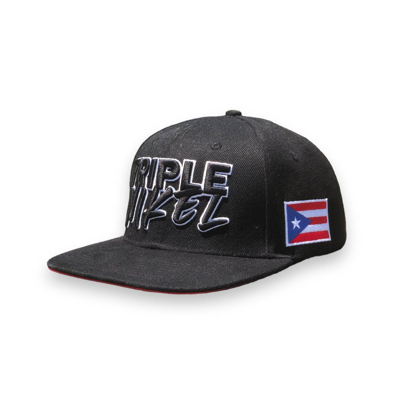 Triple Nikel Hats ONE SIZE FITS ALL / Black / Latino & Caribbean Pride Triple Nikel Streetwear BORINQUEN UNISEX Snapback