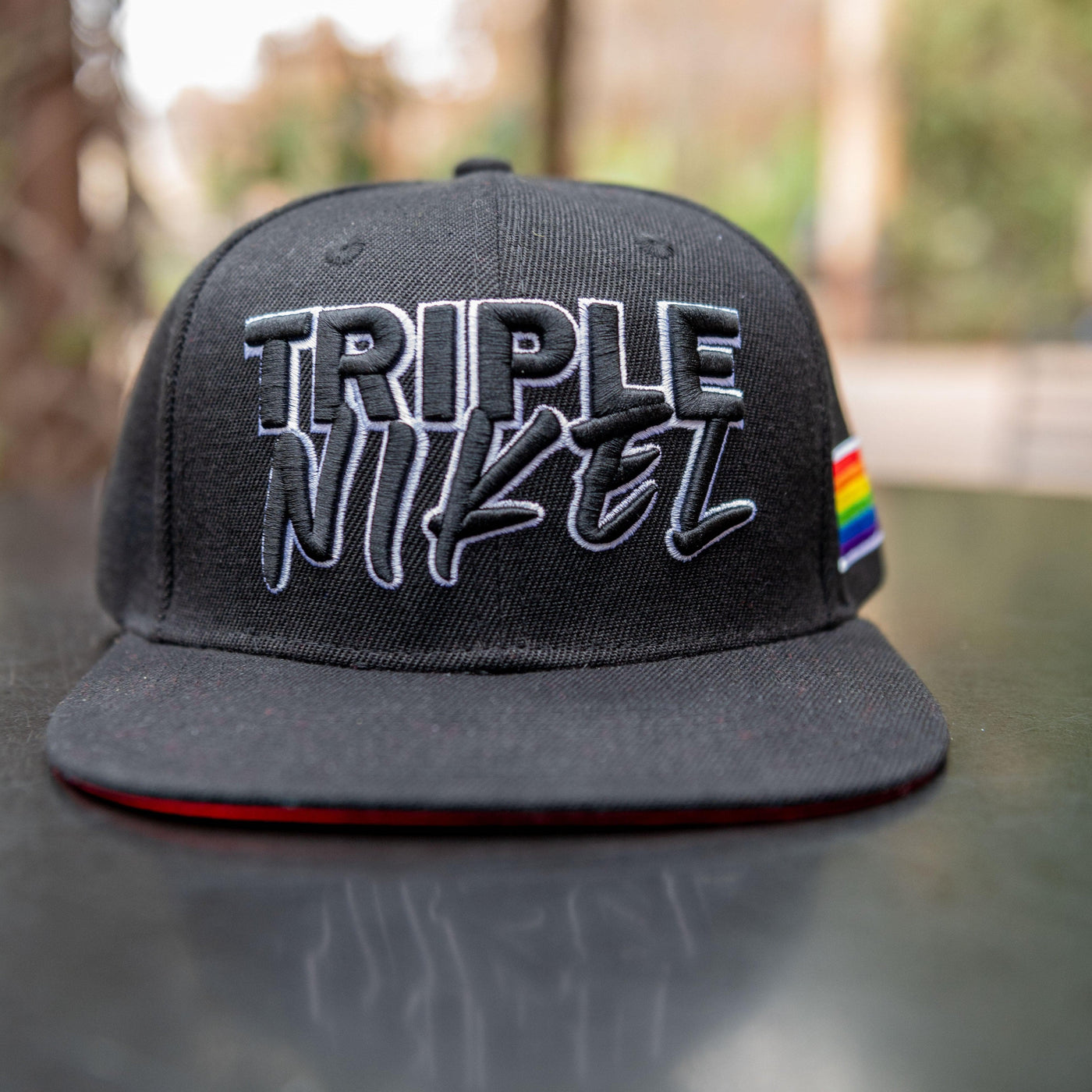 Triple Nikel Hats ONE SIZE FITS ALL / Black / LGBTQ+ Pride Triple Nikel Streetwear STONEWALL UNISEX Snapback