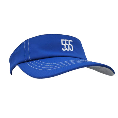 Triple Nikel Hats ONE SIZE FITS ALL / Blue / Golf Wear Triple Nikel Golf Wear Penta Visor UNISEX Golf Adjustable Visor