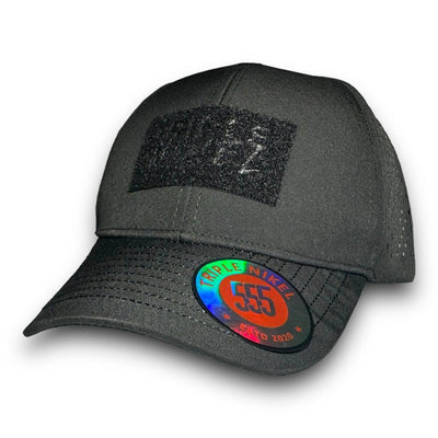 Triple Nikel Hats Triple Nikel Covert Tactical Operator Black and Multi-Cam Hat UNISEX Snapback with Patches