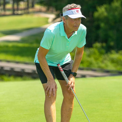 Triple Nikel Hats Triple Nikel Golf Wear Penta Visor UNISEX Golf Visor with Magnetic Ball Marker