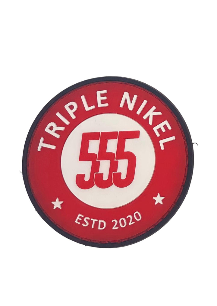 Triple Nikel Tactical 555 Rubber PVC Patch