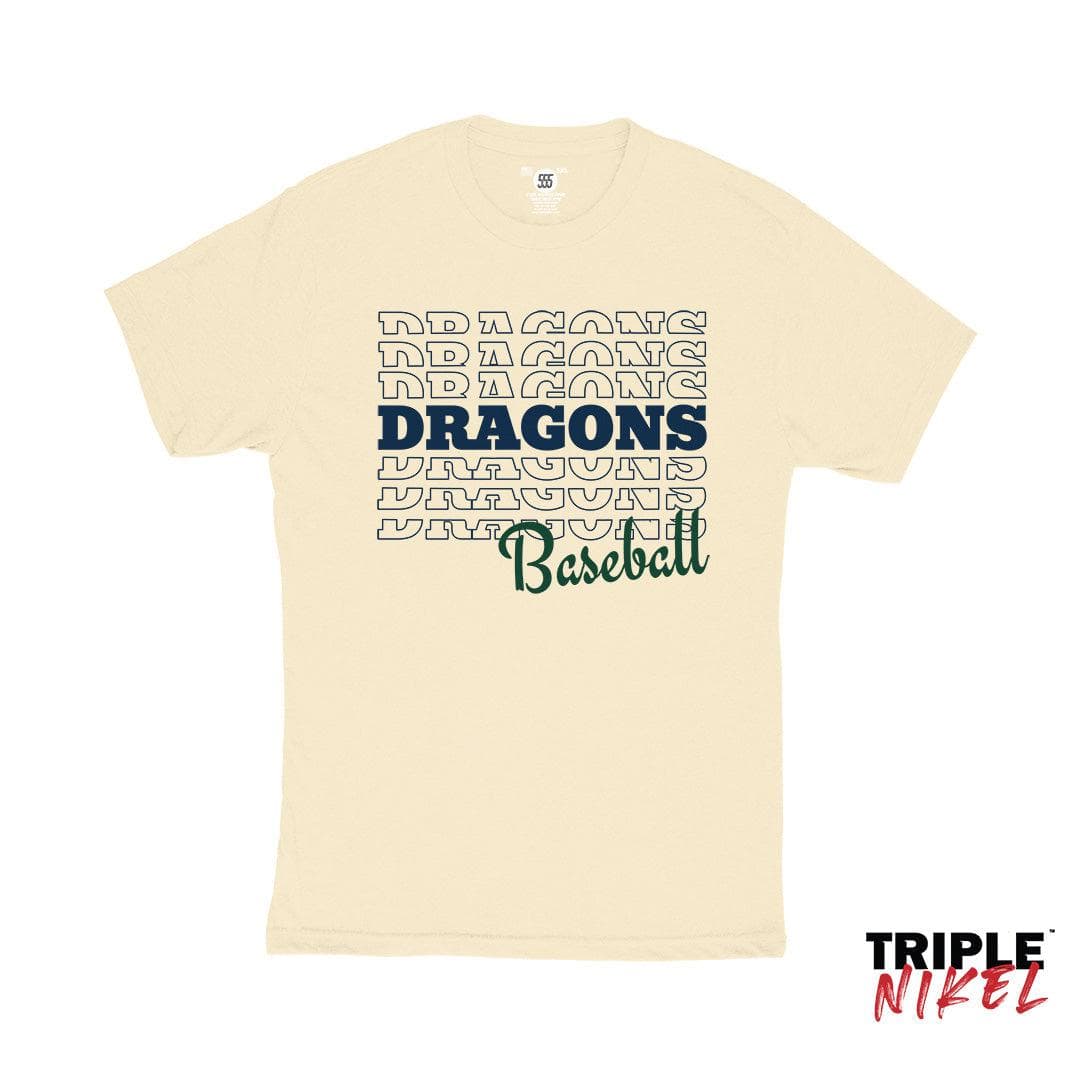 Triple Nikel T-Shirt 4XL Long Creek Booster Club Ladies Baseball Tee