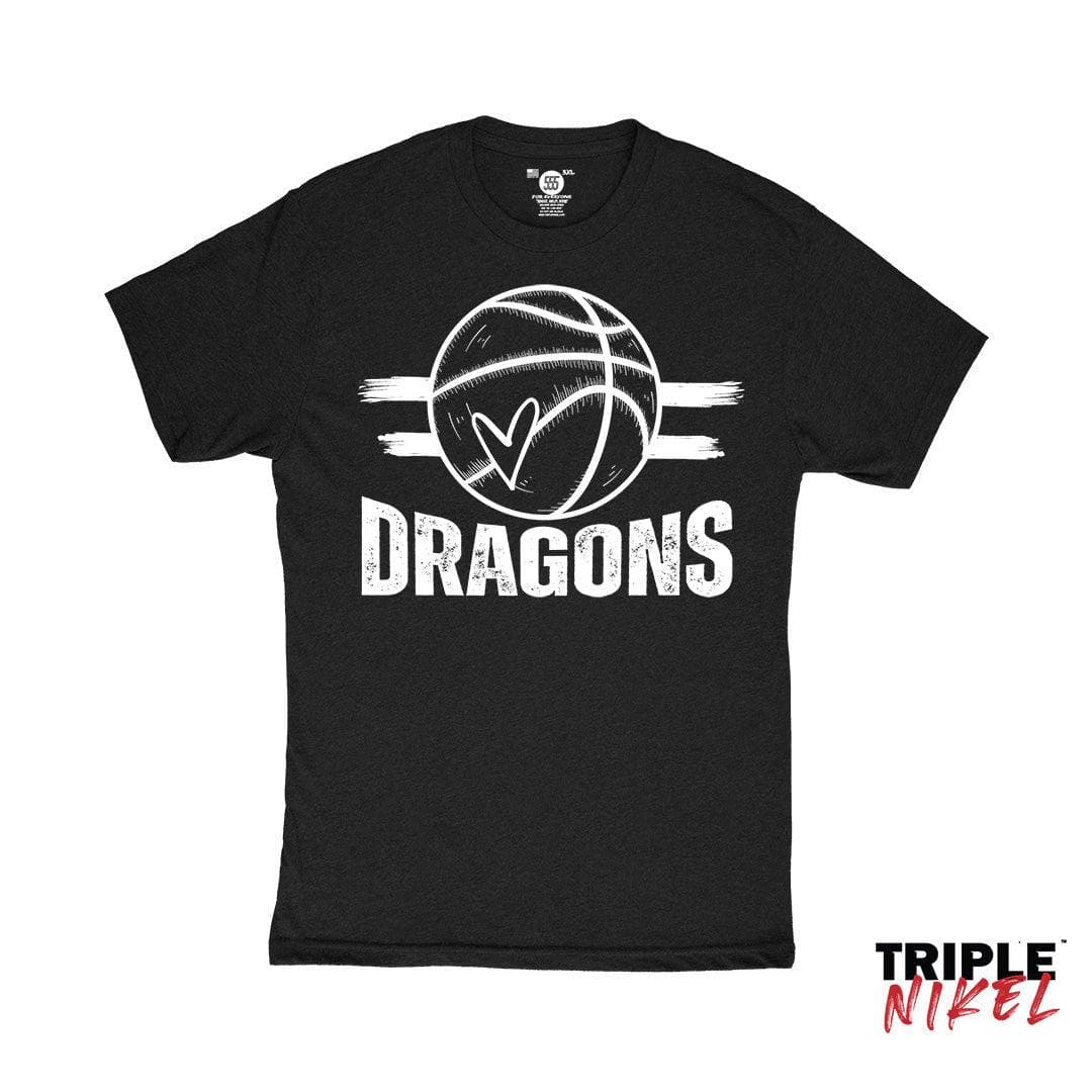 Triple Nikel T-Shirt 4XL Long Creek Booster Club Ladies Basketball Tee