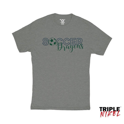 Triple Nikel T-Shirt 4XL Long Creek Booster Club Ladies Soccer Tee