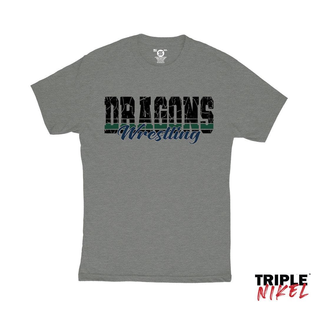Triple Nikel T-Shirt 4XL Long Creek Booster Club Ladies Wrestling Tee
