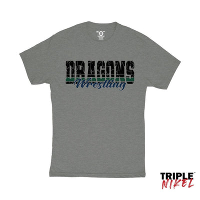 Triple Nikel T-Shirt 4XL Long Creek Booster Club Ladies Wrestling Tee
