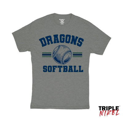 Triple Nikel T-Shirt 4XL Long Creek Booster Club UNISEX Softball Tee
