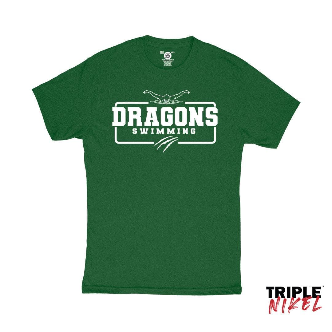Triple Nikel T-Shirt 4XL Long Creek Booster Club UNISEX Swim Tee