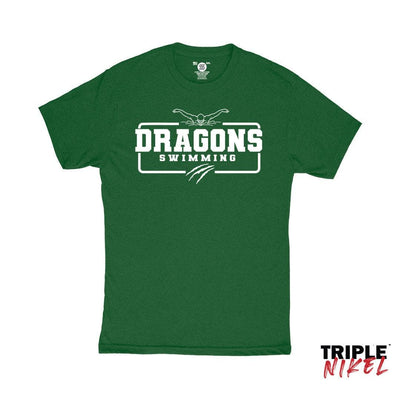 Triple Nikel T-Shirt 4XL Long Creek Booster Club UNISEX Swim Tee