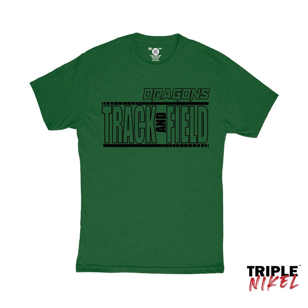 Triple Nikel T-Shirt 4XL Long Creek Booster Club UNISEX Track & Field Tee