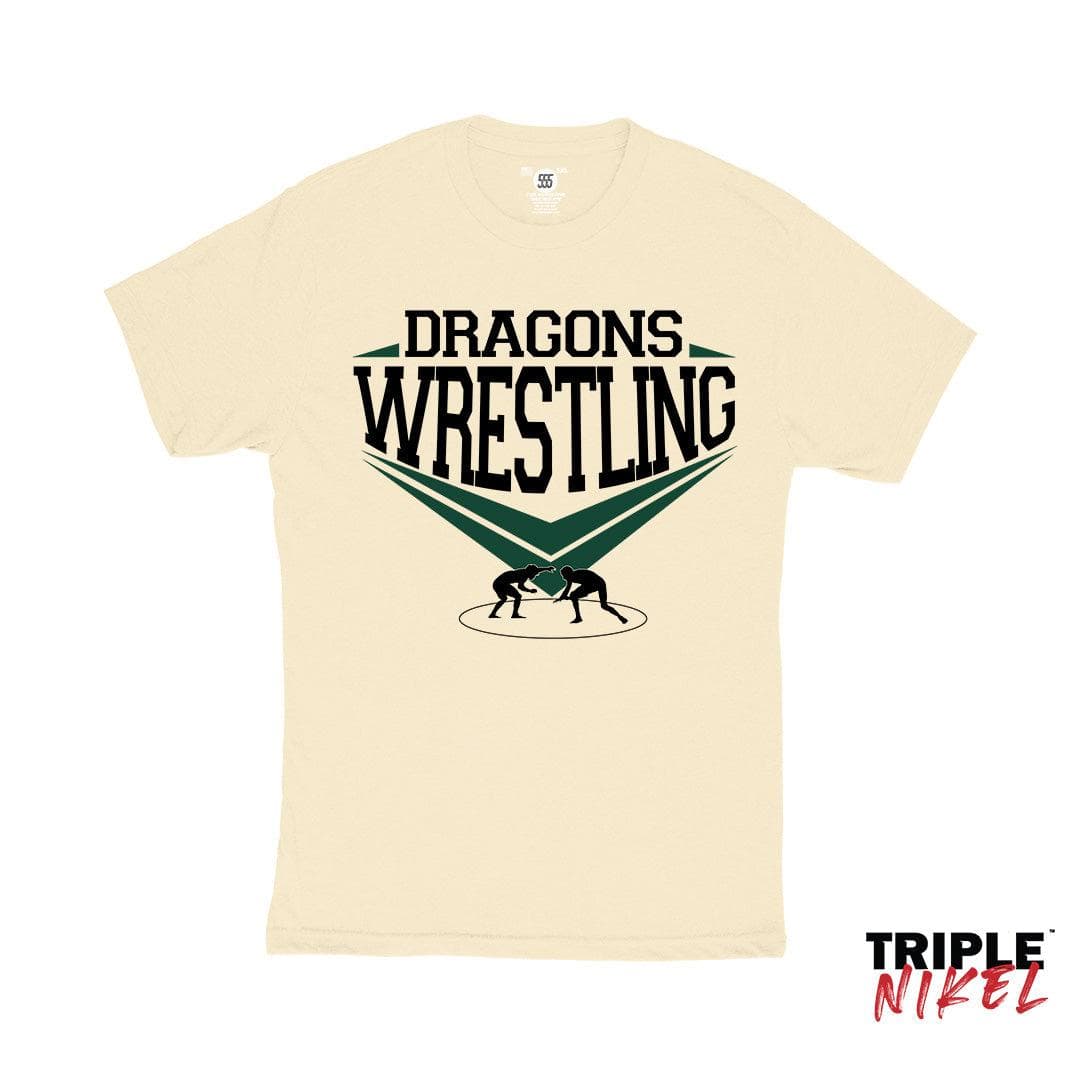 Triple Nikel T-Shirt 4XL Long Creek Booster Club UNISEX Wrestling Tee