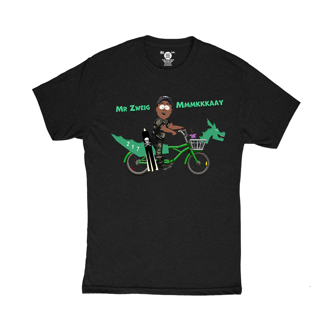 Triple Nikel T-Shirt S / Black Jake Zweig "Mmmmkkkaaaayyy" Graphic Tee by Triple Nikel