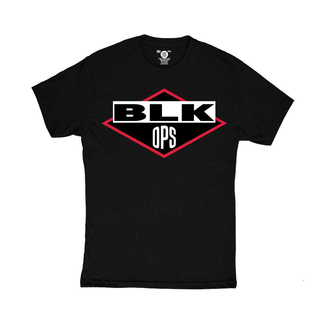 Triple Nikel T-Shirt S / Black / Military Pride Triple Nikel BLK OPS Vibe General Graphic Tee