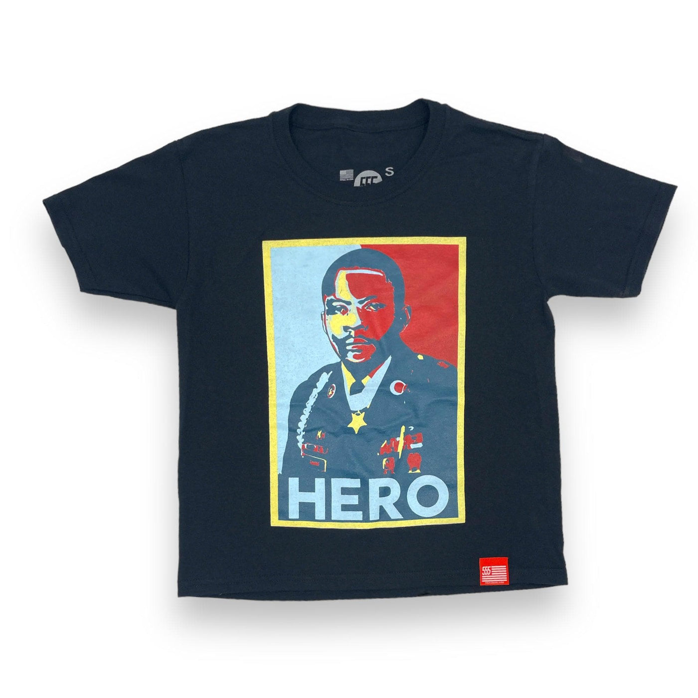 Triple Nikel T-Shirt S / Black / Military Pride Triple Nikel Streetwear Cashe/HERO YOUTH Graphic Tee