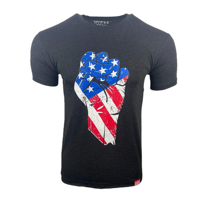 Triple Nikel T-Shirt S / Black / Patriotic Triple Nikel Streetwear RAISE THE FLAG Mens Graphic Tee