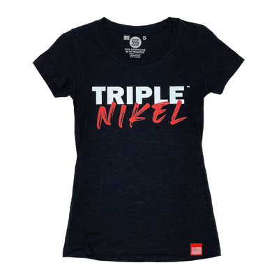 Triple Nikel T-Shirt S / Black / Team Gear Triple Nikel Streetwear Team Shirt Female Graphic Tee