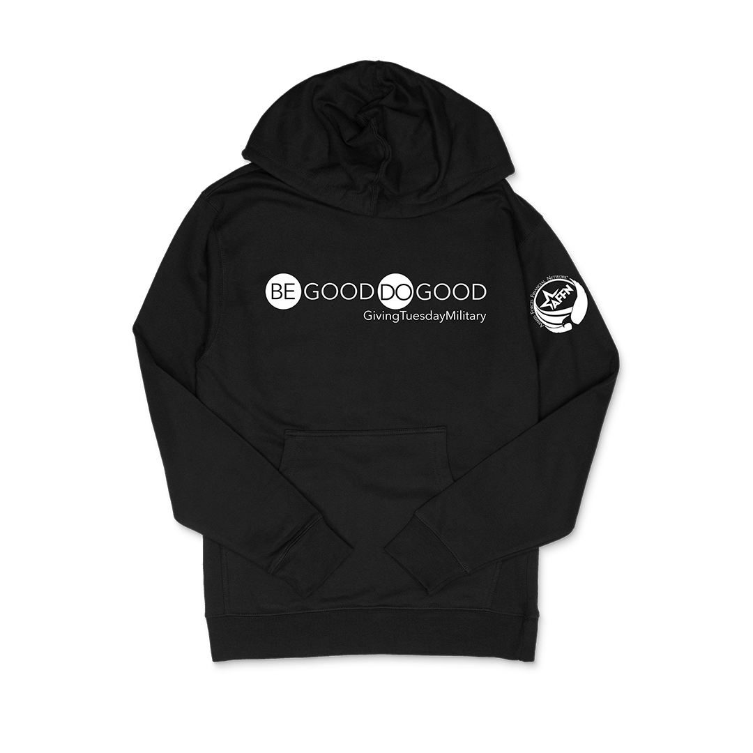 Triple Nikel T-Shirt S / Black Triple Nikel Do Good Hoodie Giving Tuesday Military