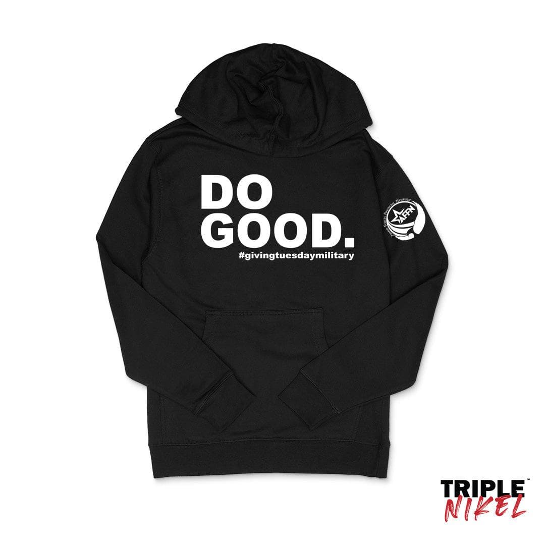 Triple Nikel T-Shirt S / Black Triple Nikel Do Good Hoodie Giving Tuesday Military