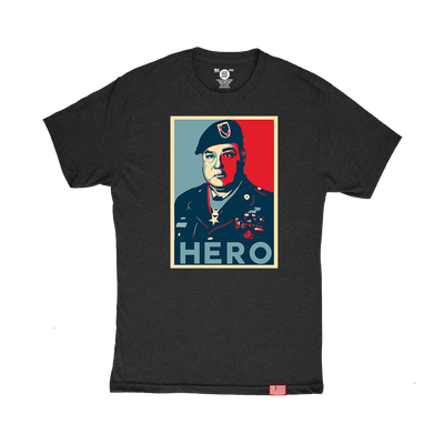 Triple Nikel T-Shirt S / Heather Black / Military Pride Triple Nikel Streetwear Benavidez, HERO UNISEX Graphic Tee