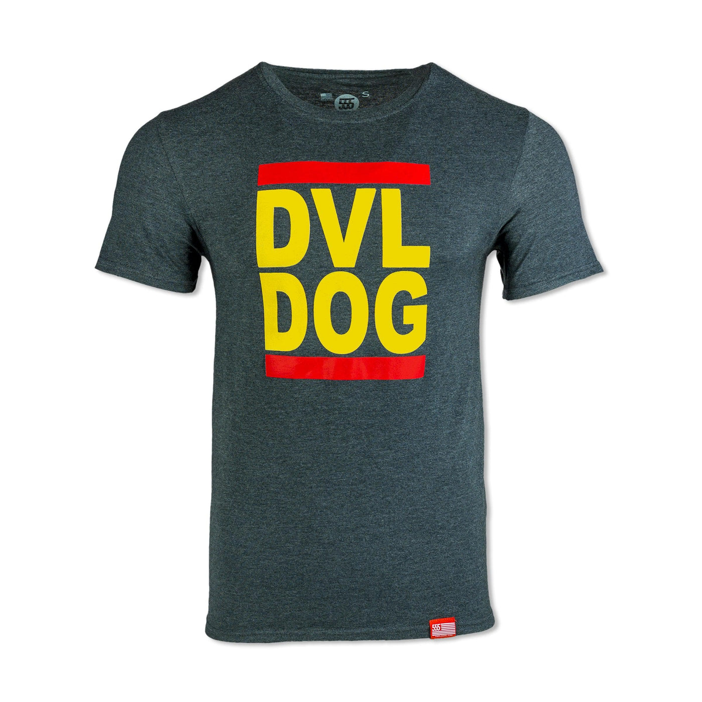 Triple Nikel T-Shirt S / Heather Black / Military Pride Triple Nikel Streetwear DEVIL DOG UNISEX Graphic Tee