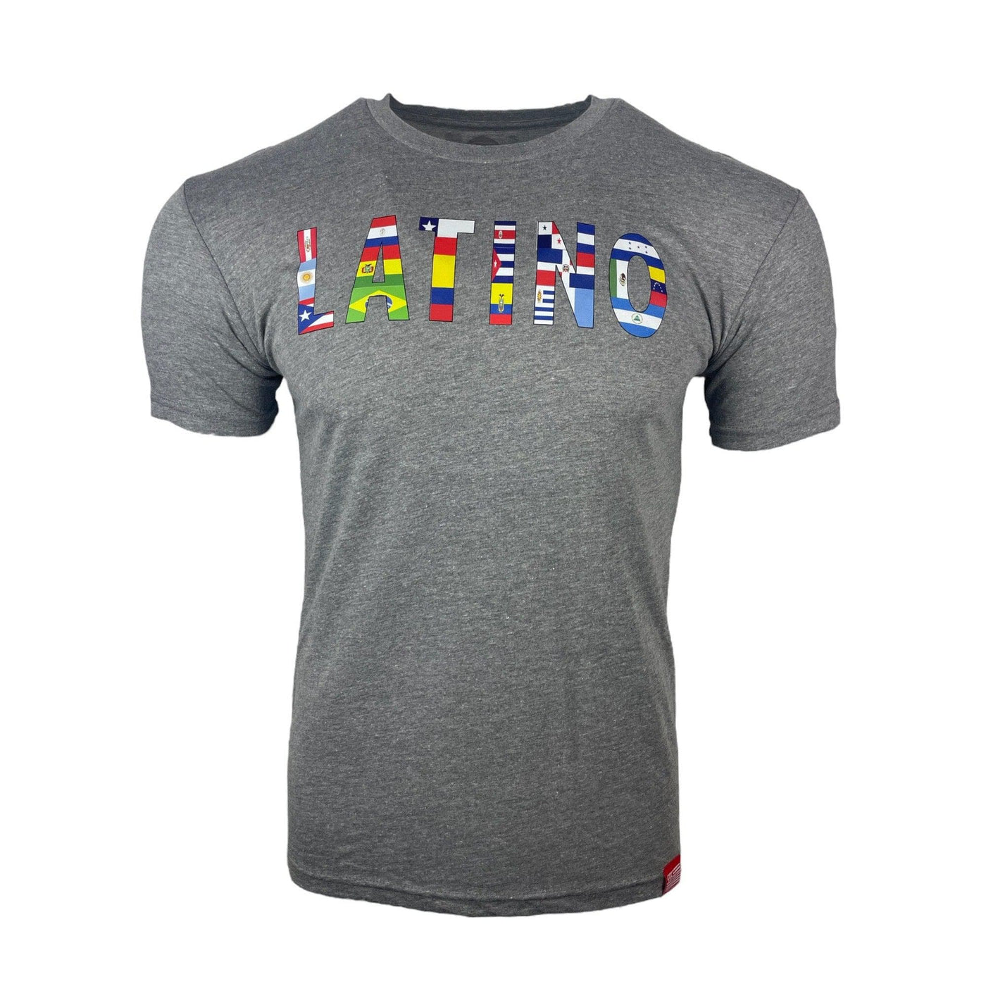 Triple Nikel T-Shirt S / Heather Gray / Latino & Caribbean Pride Triple Nikel Streetwear LATINO Mens Graphic Tee