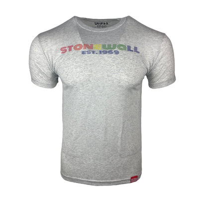 Triple Nikel T-Shirt S / Heather Gray / LGBTQ+ Pride Triple Nikel Streetwear STONEWALL UNISEX Graphic Tee