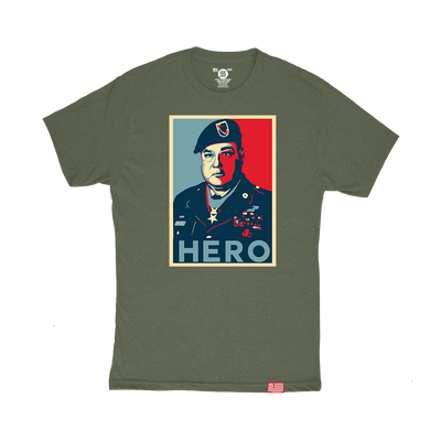 Triple Nikel T-Shirt S / OD Green / Military Pride Triple Nikel Streetwear Benavidez, HERO UNISEX Graphic Tee