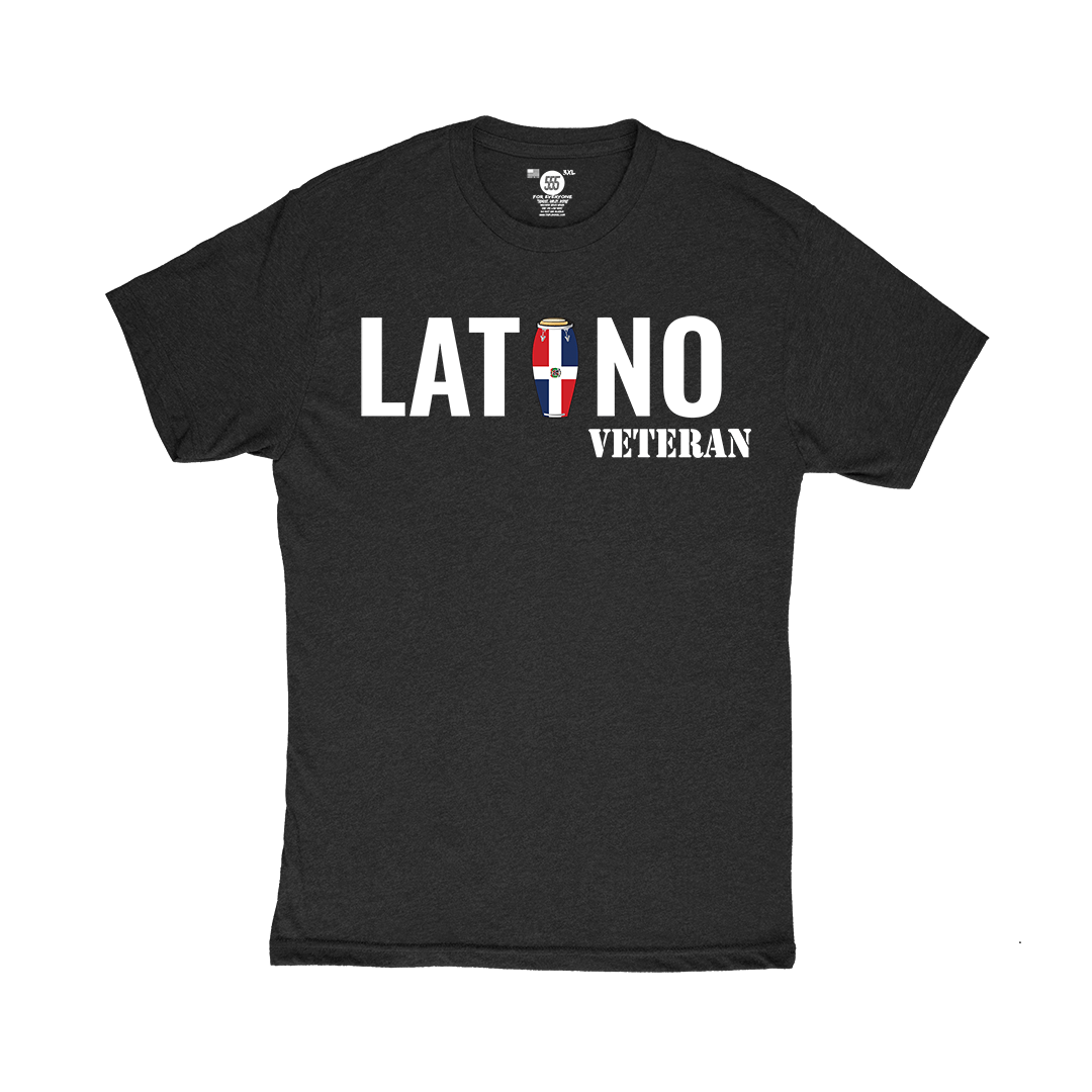 Triple Nikel T-Shirt S Triple Nikel Dominican Latino Pride Veteran