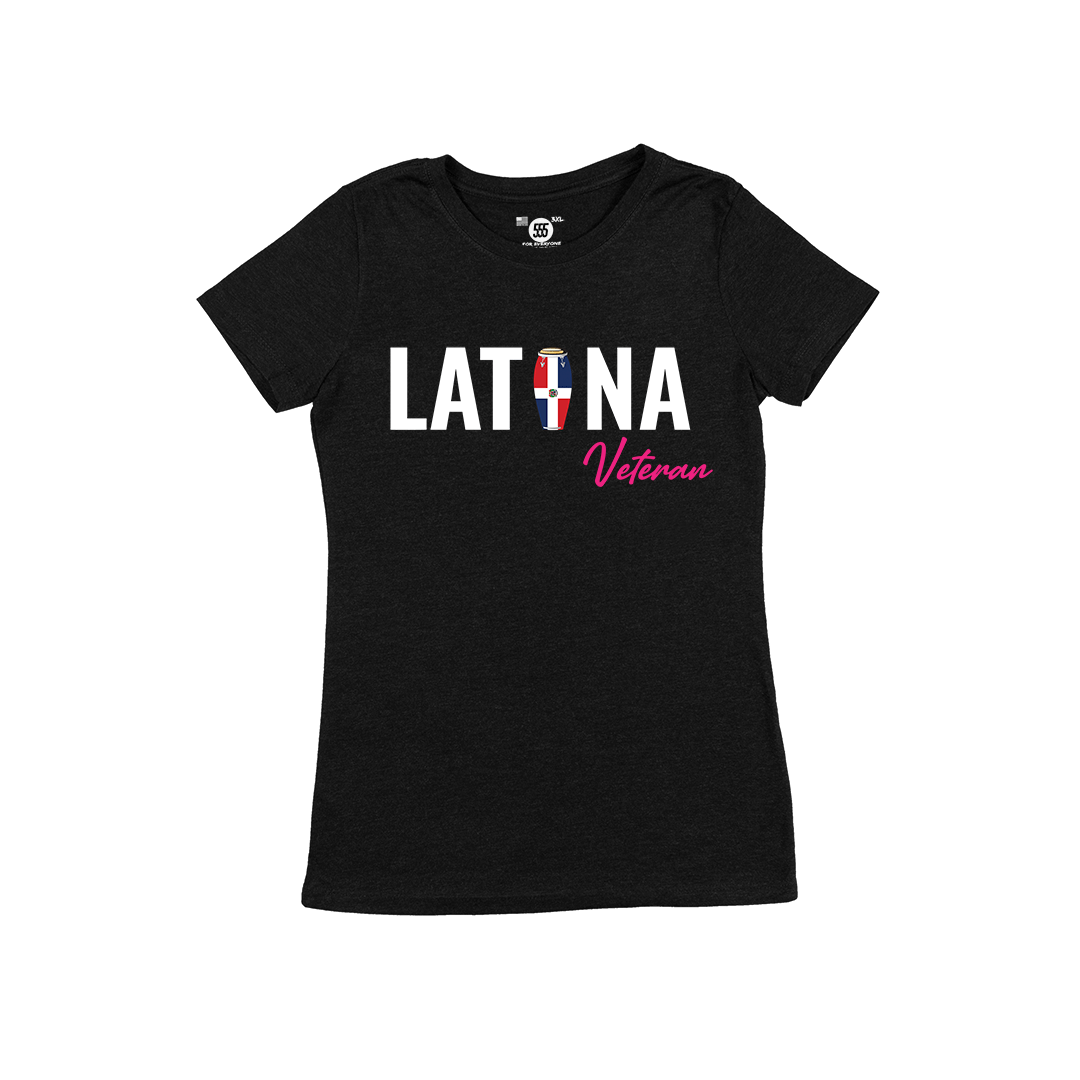 Triple Nikel T-Shirt S Triple Nikel Dominicana Latina Pride Veteran