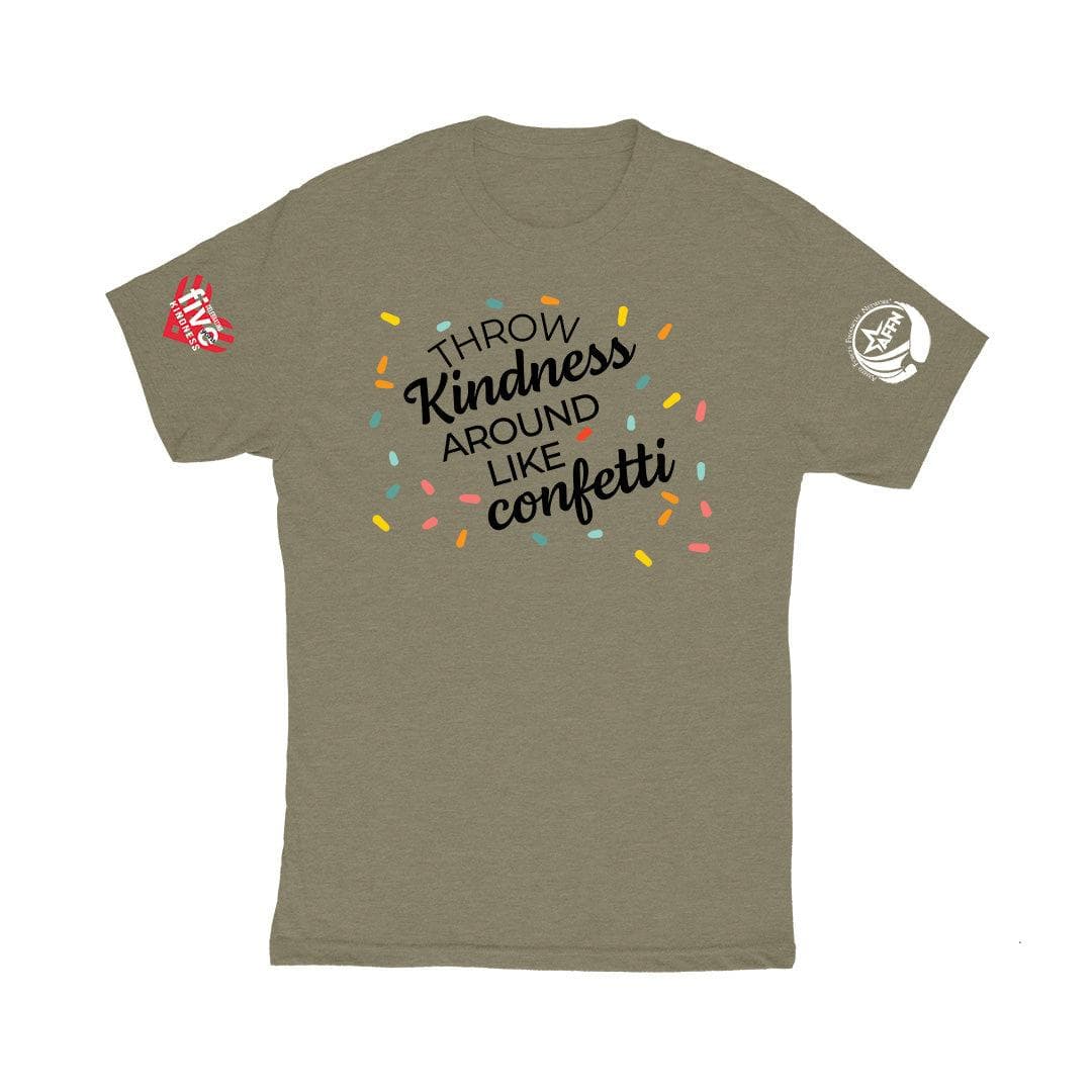 Triple Nikel T-Shirt S Triple Nikel KINDNESS YOUTH Giving Tuesday Military Tee