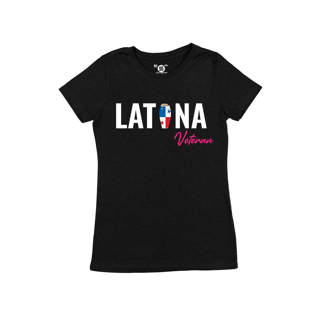 Triple Nikel T-Shirt S Triple Nikel Panameña Latina Pride Veteran