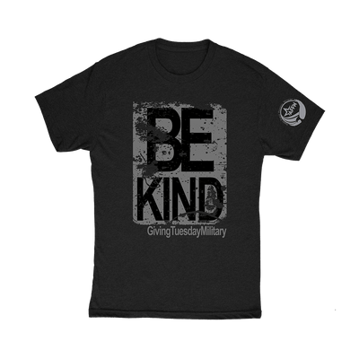 Triple Nikel T-Shirt S / White Triple Nikel Be Kind! UNISEX Giving Tuesday Military Tee