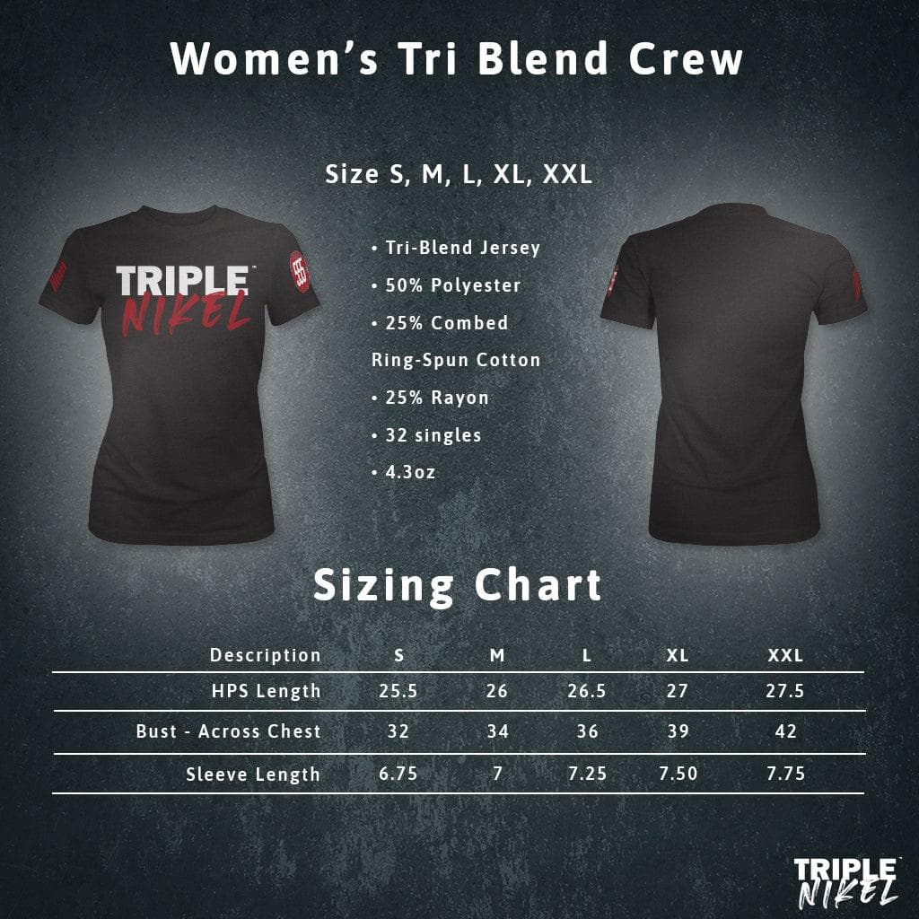 Triple Nikel T-Shirt Triple Nikel Streetwear LATINA Female Graphic Tee